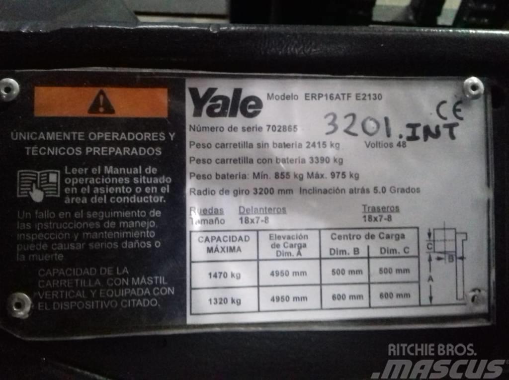 Yale ERP 16ATF Elektrikli forkliftler