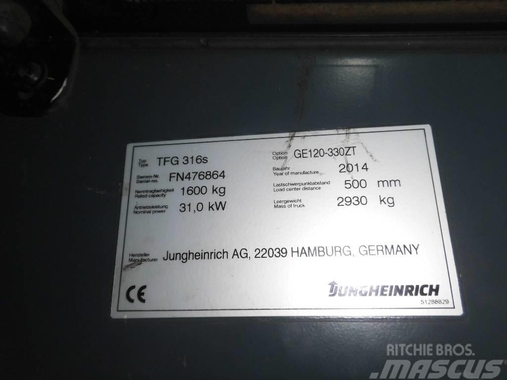 Jungheinrich TFG 316 S LPG'li forkliftler