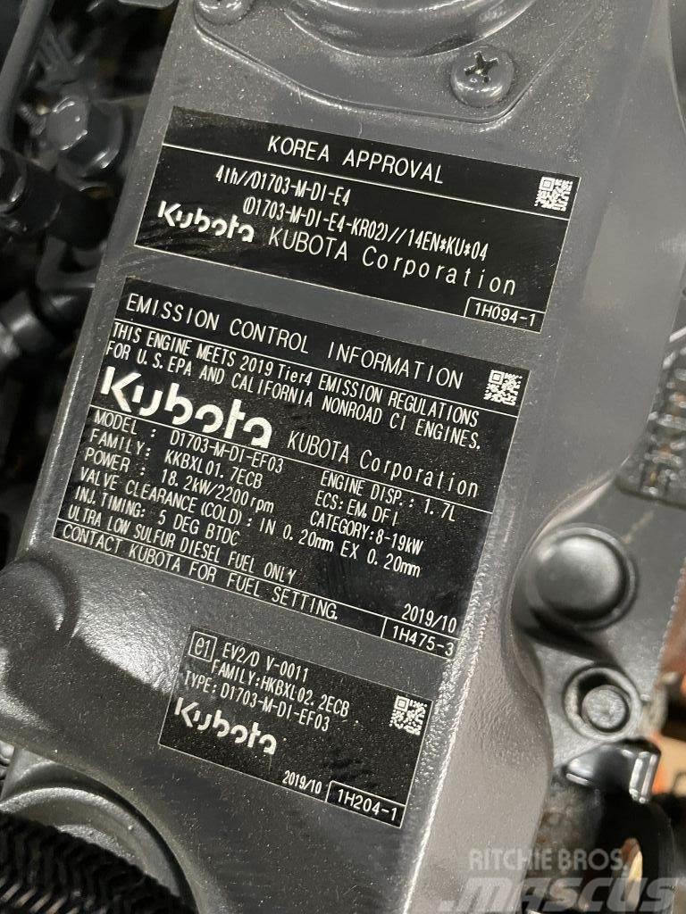 Kubota D1703 Motorlar