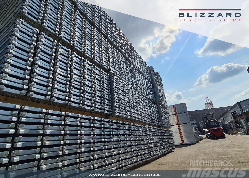  136,21 m² Neu Stahlgerüst, Stahlböden Blizzard S70 Iskele ekipmanlari