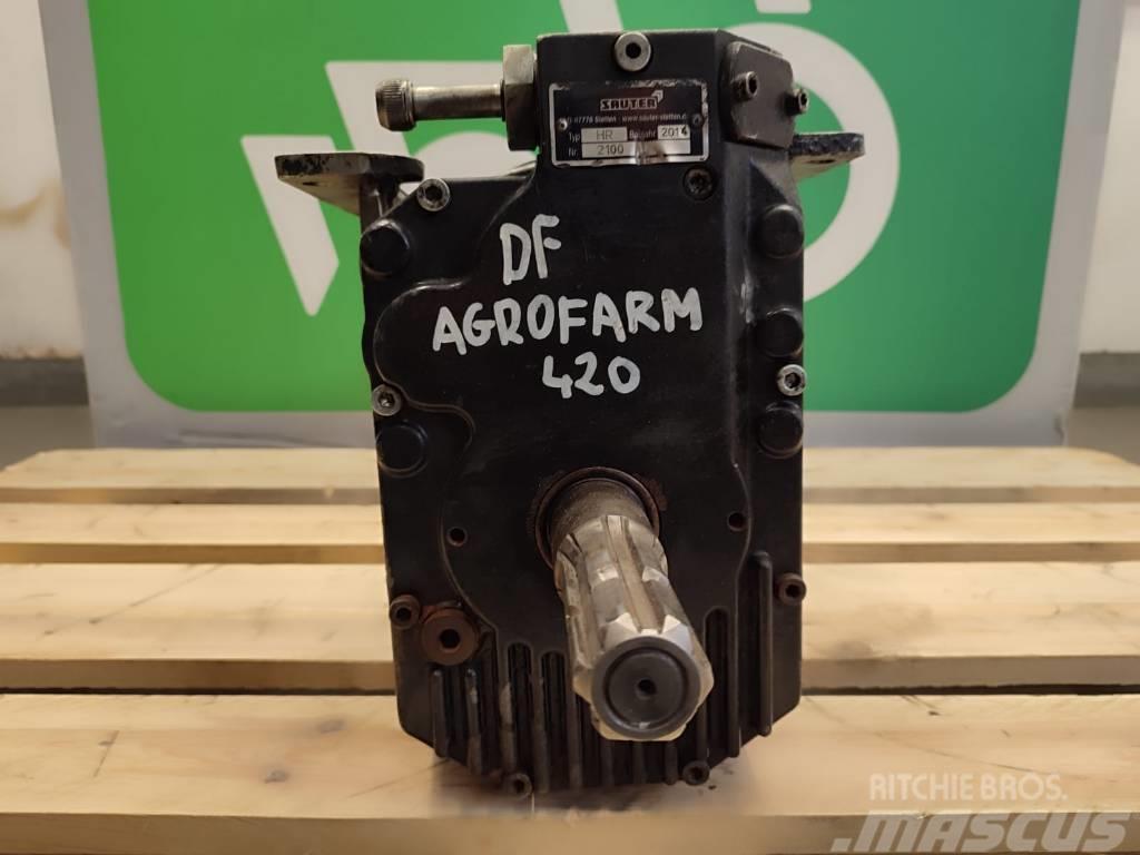 Deutz-Fahr Sauter PTO gearbox,  AGROFARM 420 shaft Sanzuman