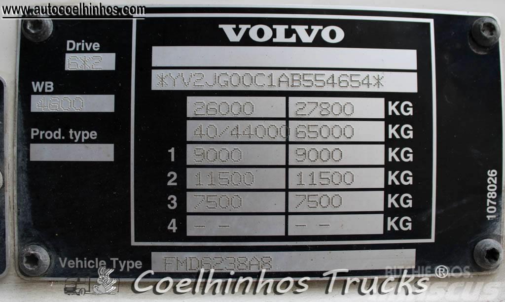 Volvo FM 380 + Hiab 288 Flatbed kamyonlar