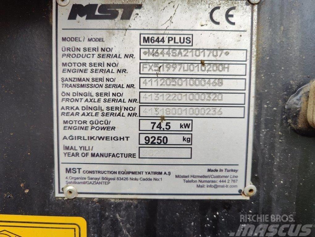 MST M644PLUS Kazıcı yükleyiciler - beko loder