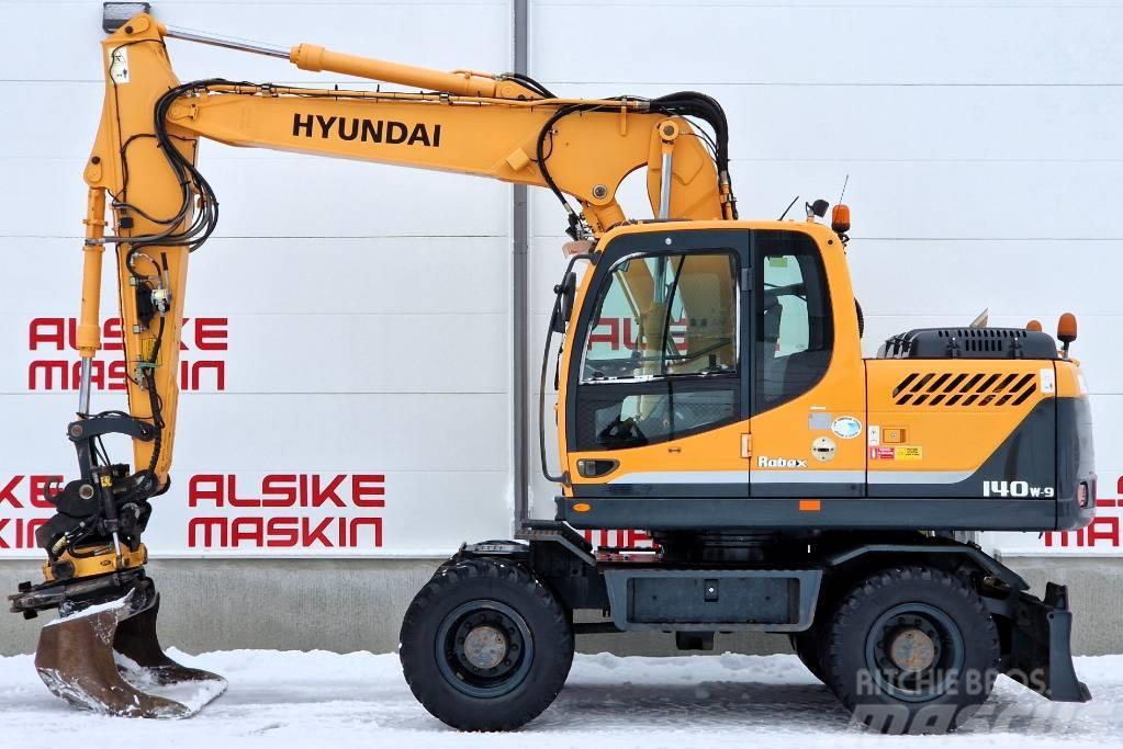 Hyundai 140 W Lastik tekerli ekskavatörler