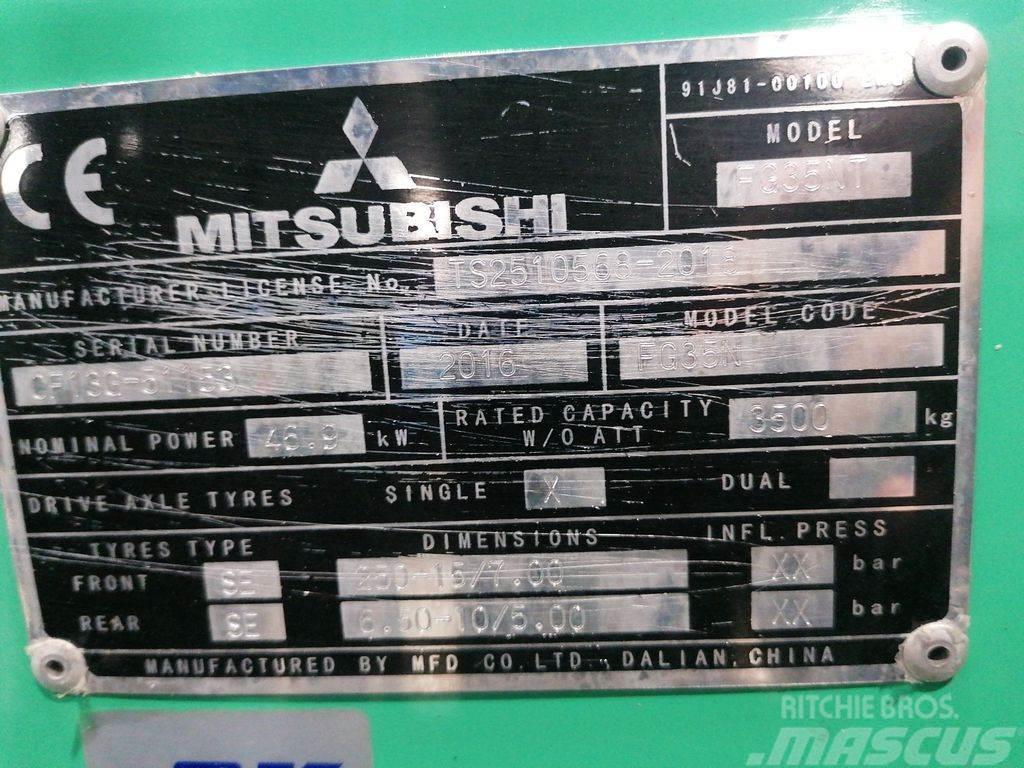 Mitsubishi FG35NT LPG'li forkliftler