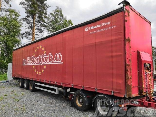  PWT Powerco trailers Puoliperävaunu Perdeli yari çekiciler