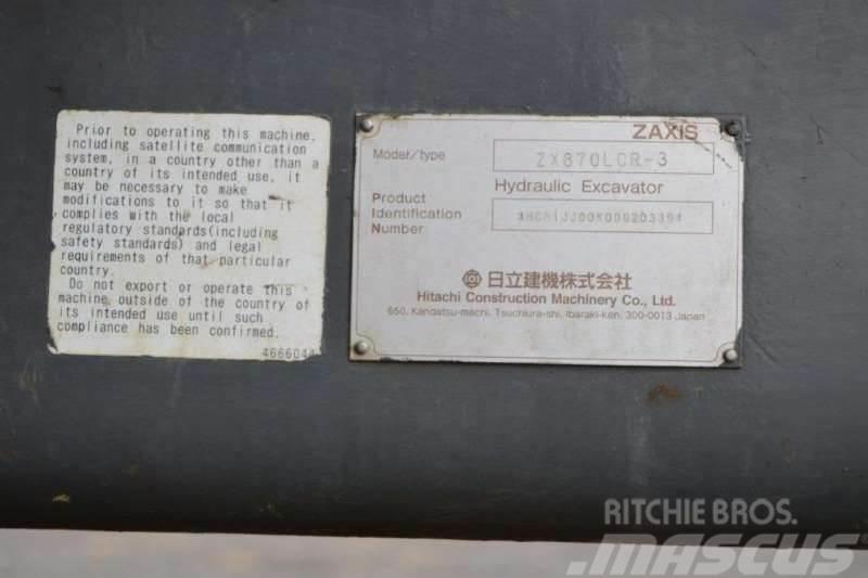 Hitachi ZX870 Mini ekskavatörler, 7 tona dek