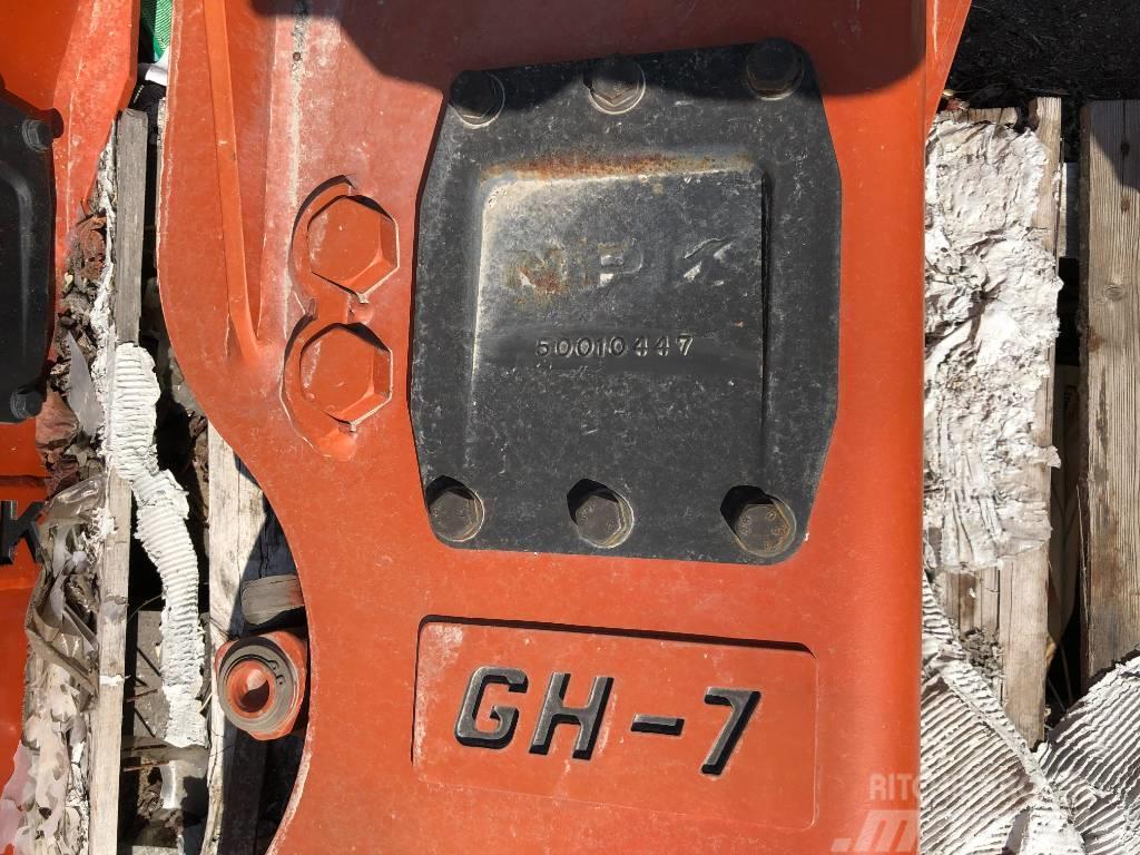 NPK GH 7 Hidrolik kırıcılar