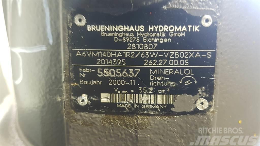 Brueninghaus Hydromatik A6VM140HA1R2/63W -Volvo L40B-Drive motor/Fahrmotor Hidrolik