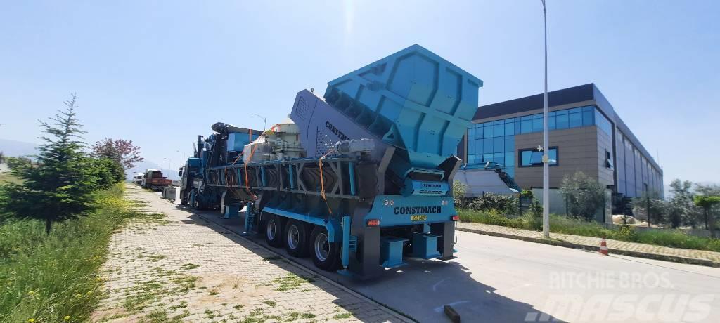 Constmach 250 TPH Mobile Jaw Crushing Plant - Stone Crusher Gezer kırıcılar
