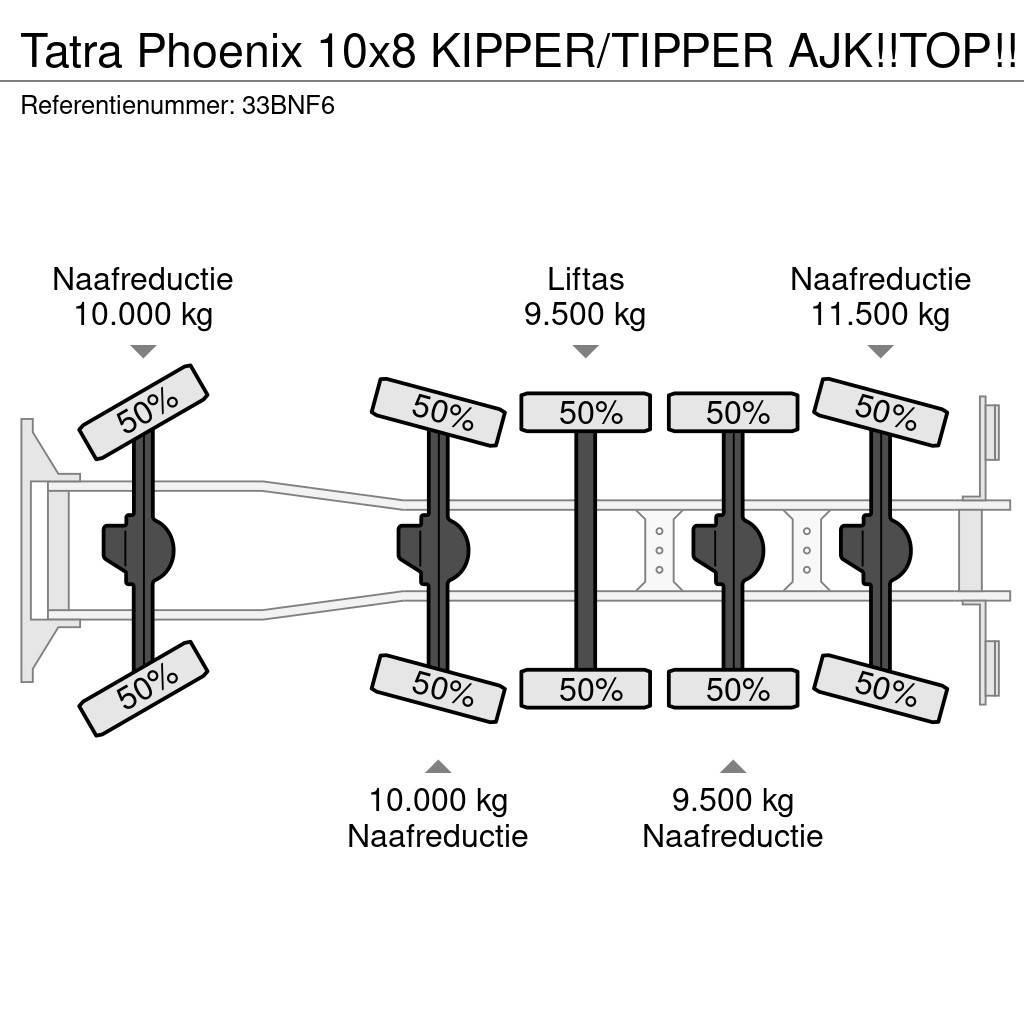 Tatra Phoenix 10x8 KIPPER/TIPPER AJK!!TOP!! Damperli kamyonlar