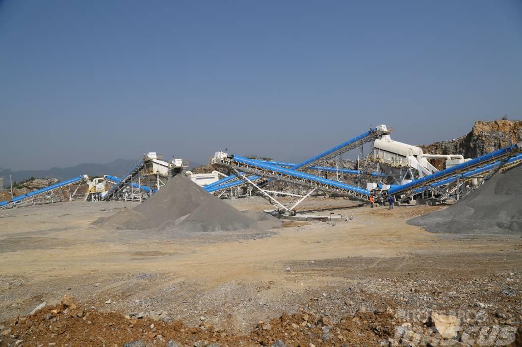 Kinglink 300TPH limestone crushing plant Agrega tesisleri