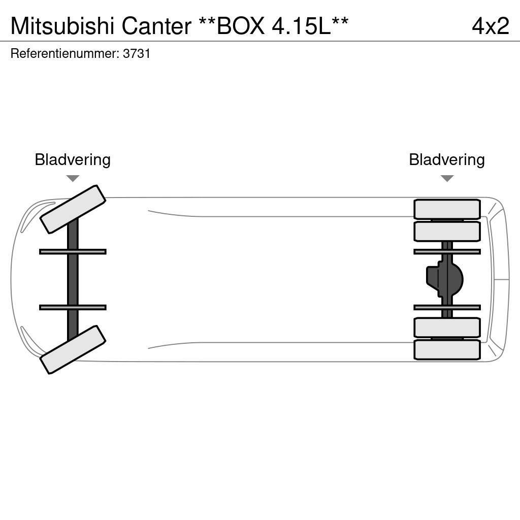 Mitsubishi Canter **BOX 4.15L** Diger