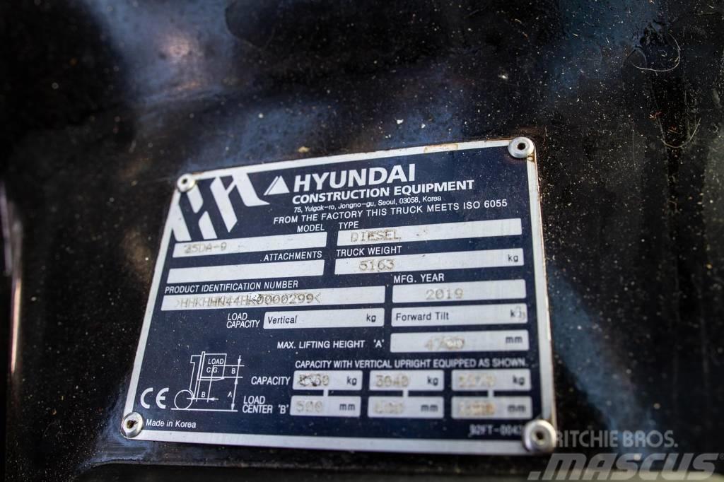 Hyundai 35 DA-9 Dizel forkliftler