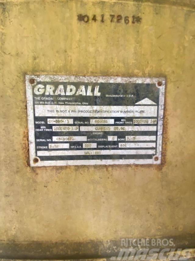 Gradall XL 4100 Lastik tekerli ekskavatörler