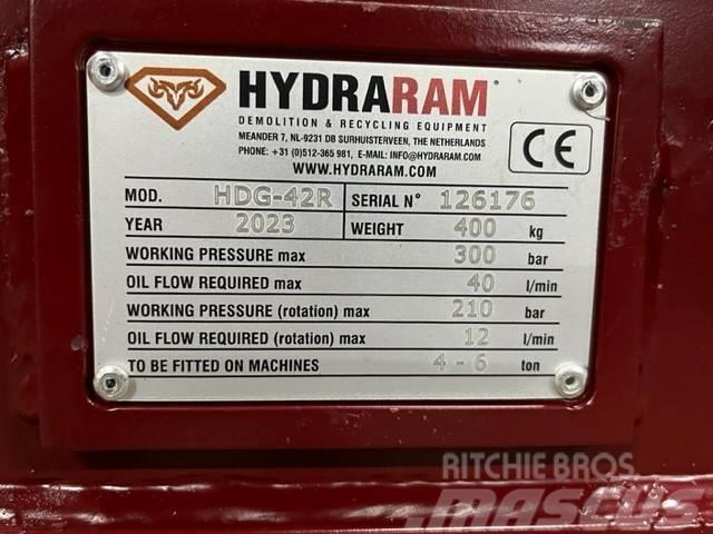 Hydraram HDG-42R | CW10 | 4.5 ~ 7.5 Ton | Sorteergrijper Polipler