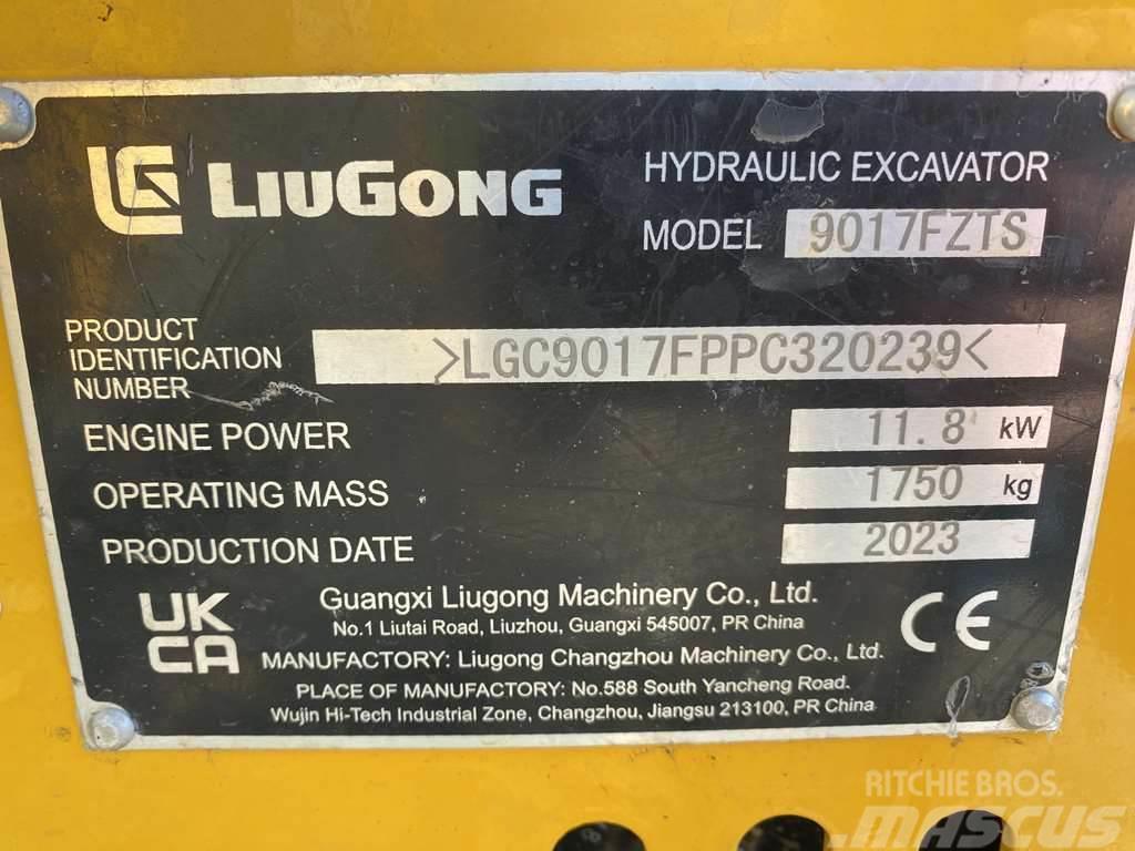 LiuGong 9017F Mini ekskavatörler, 7 tona dek