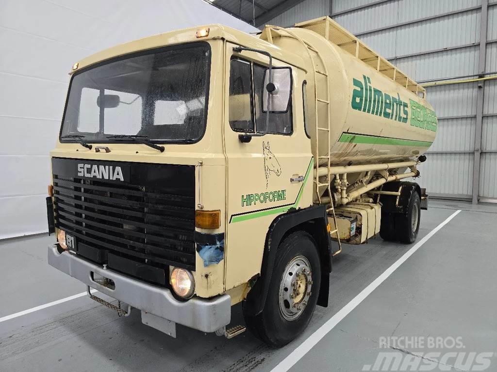 Scania LB 81 / LAMMES - BLATT - SPRING Tankerli kamyonlar
