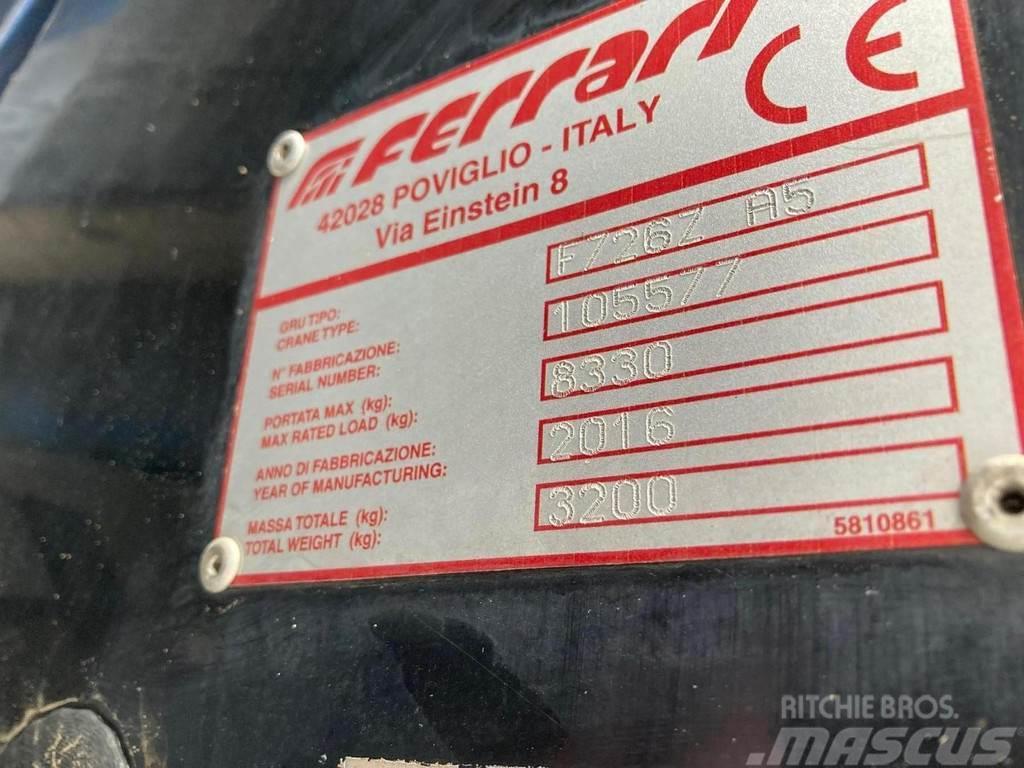 Ferrari F 726Z A5 + REMOTE CONTROL Yükleme vinçleri