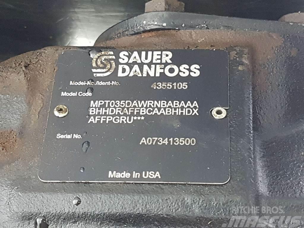 Sauer Danfoss MPT035DAWR-4355105-Load sensing pump Hidrolik