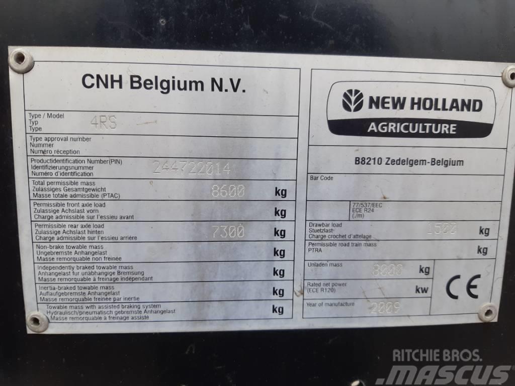 New Holland BB9060 RS, Fyrkantspress Küp balya makinalari