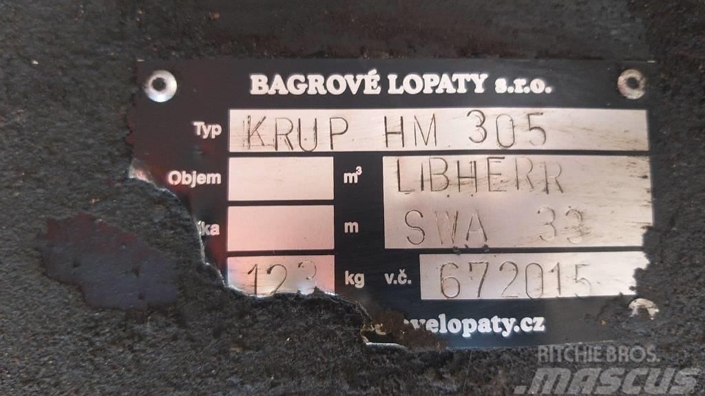  Bourací kladivo Krupp HM305 Hidrolik kırıcılar