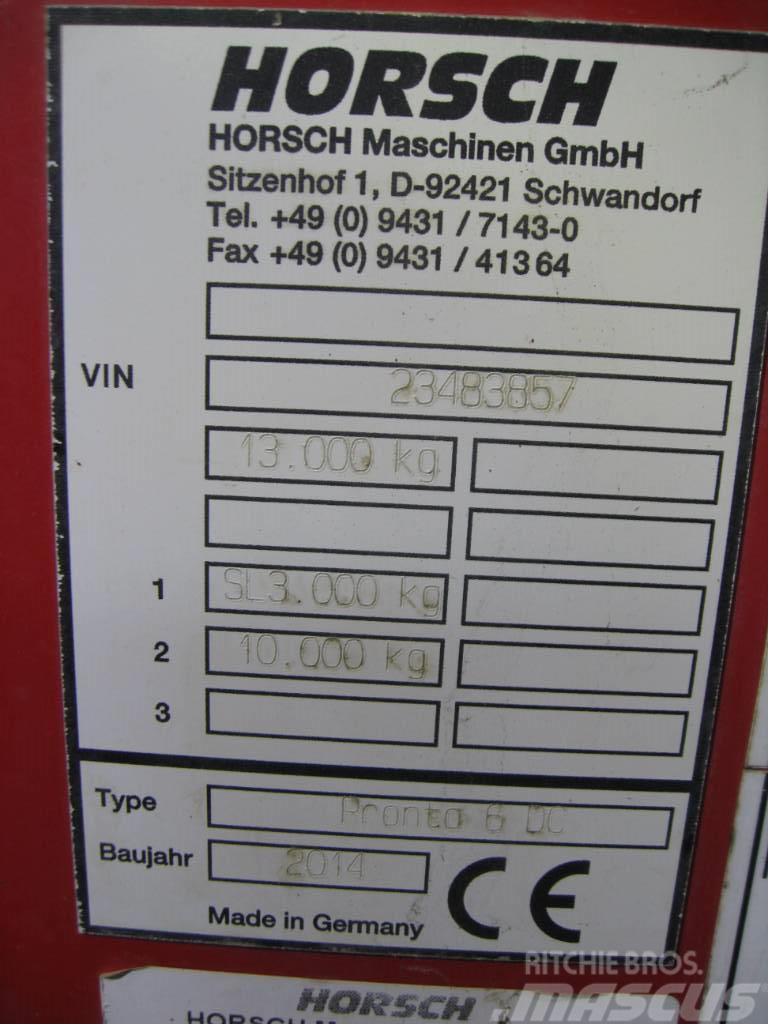 Horsch Pronto 6 DC Kombine hububat mibzerleri