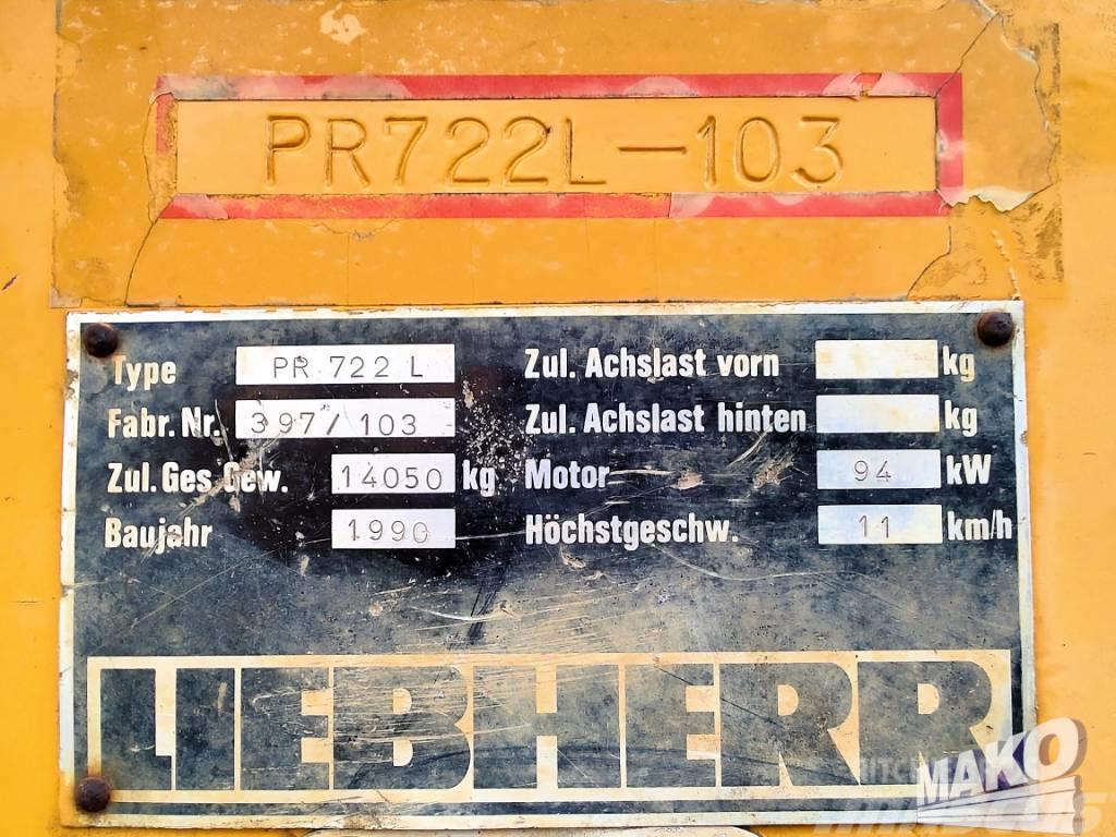 Liebherr PR 722 Paletli dozerler