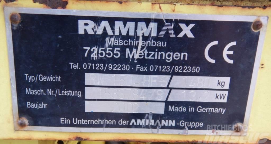 Rammax RW1504HF Zemin sıkıştırma makineleri