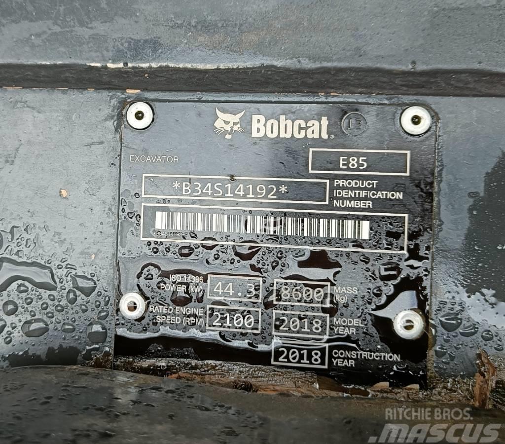 Bobcat E 85 / 8600kg / Midi ekskavatörler 7 - 12 t
