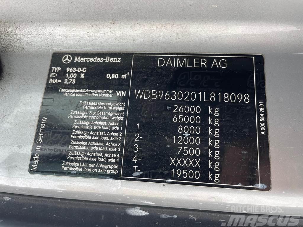 Mercedes-Benz Actros 2551 6x2*4 EURO5 + RETARDER Çekiciler