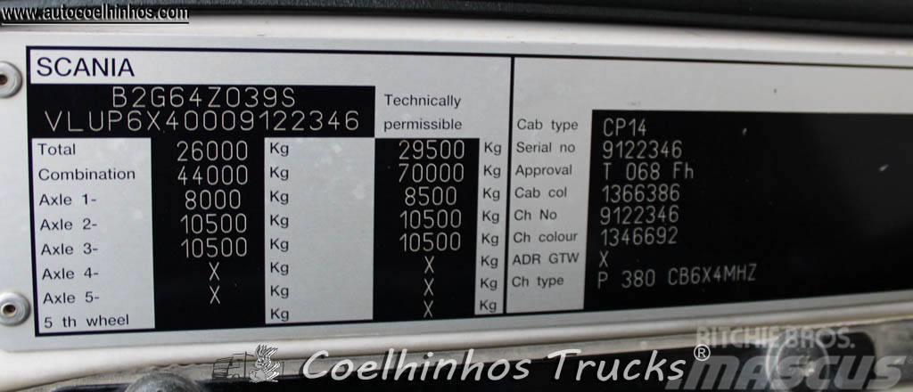 Scania P 380 + PK 15500 Damperli kamyonlar