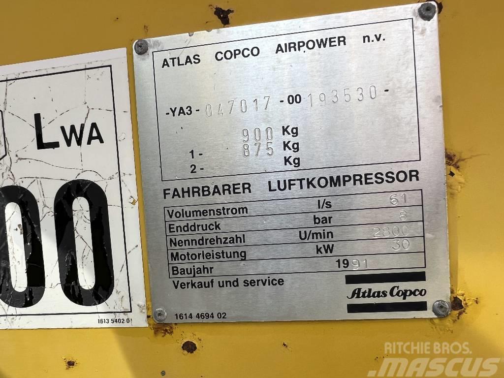 Atlas Copco XAS 65 *Luftkompressor* Hava servoları