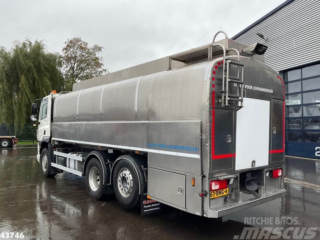 DAF FAN CF 450 Euro 6 RVS Milchtank Tankerli kamyonlar
