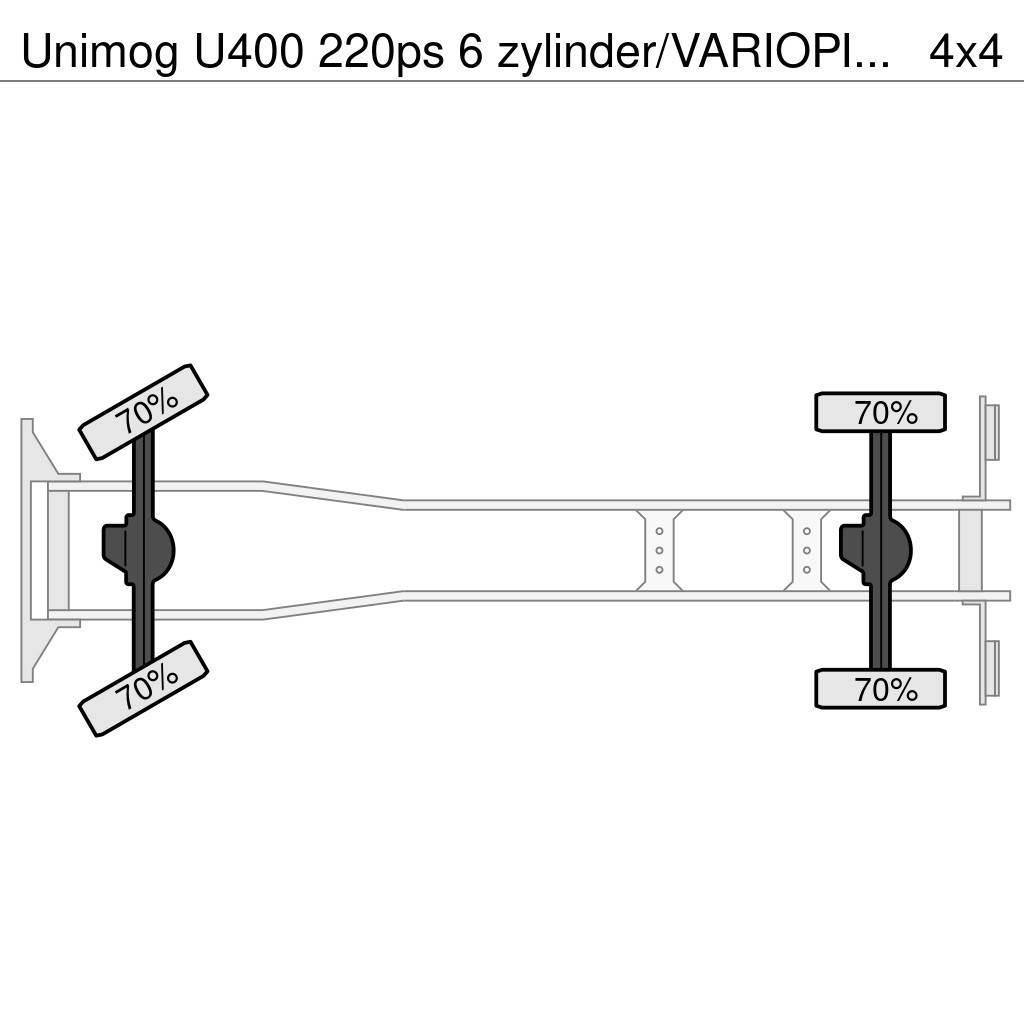 Unimog U400 220ps 6 zylinder/VARIOPILOT/HYDROSTAT/MULAG F Diger kamyonlar