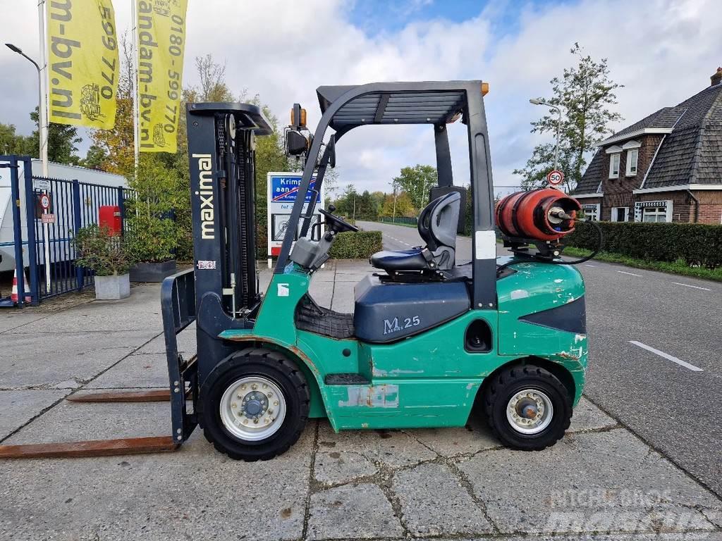 Nissan Zhejiang Maximal with 1290 hours! 2.5 ton LPG Dizel forkliftler