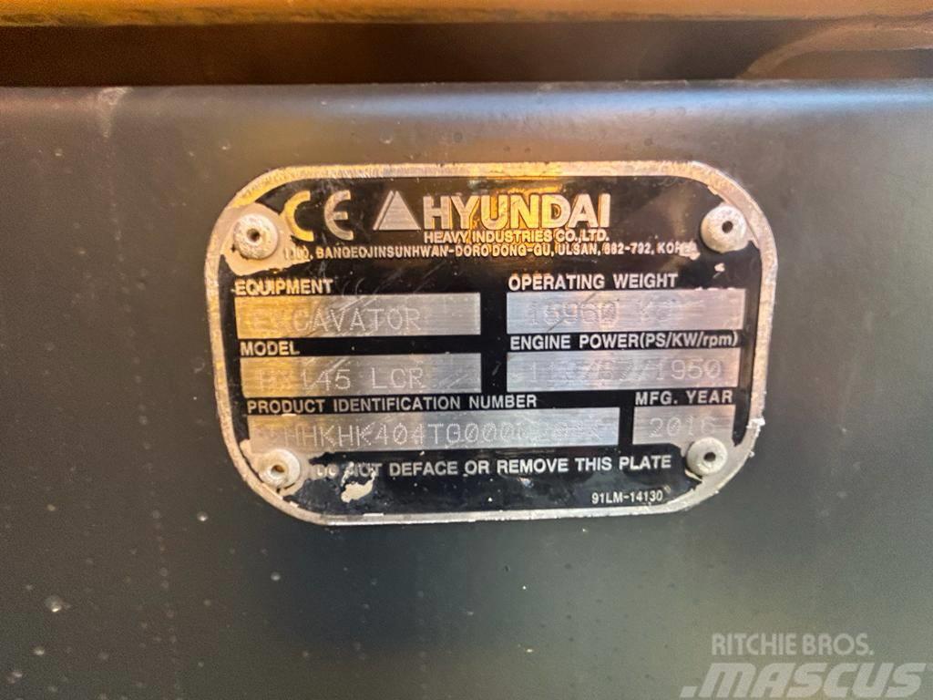 Hyundai HX 145 LCR Paletli ekskavatörler