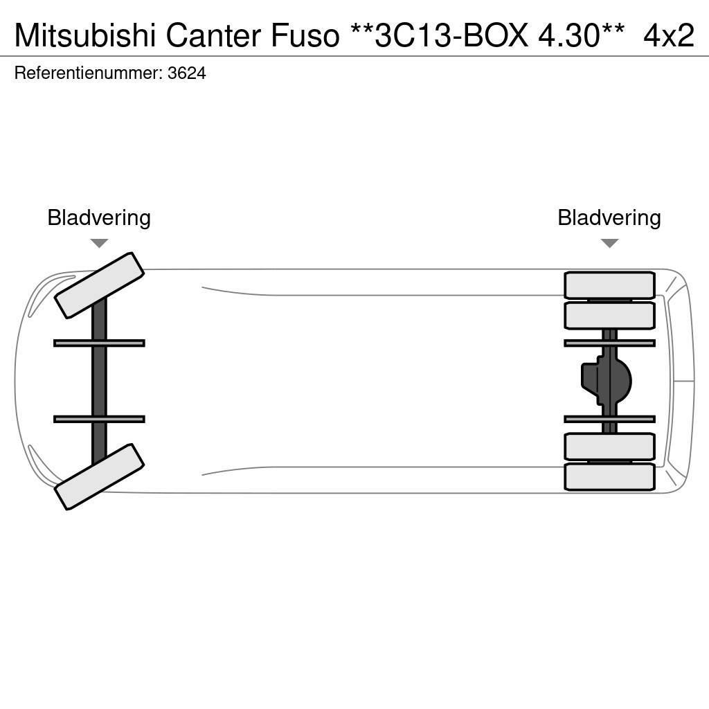 Mitsubishi Canter Fuso **3C13-BOX 4.30** Diger