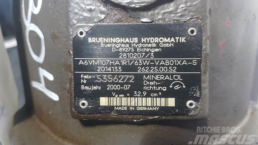 Brueninghaus Hydromatik A6VM107HA1R1/63W -Volvo L30-Drive motor/Fahrmotor Hidrolik