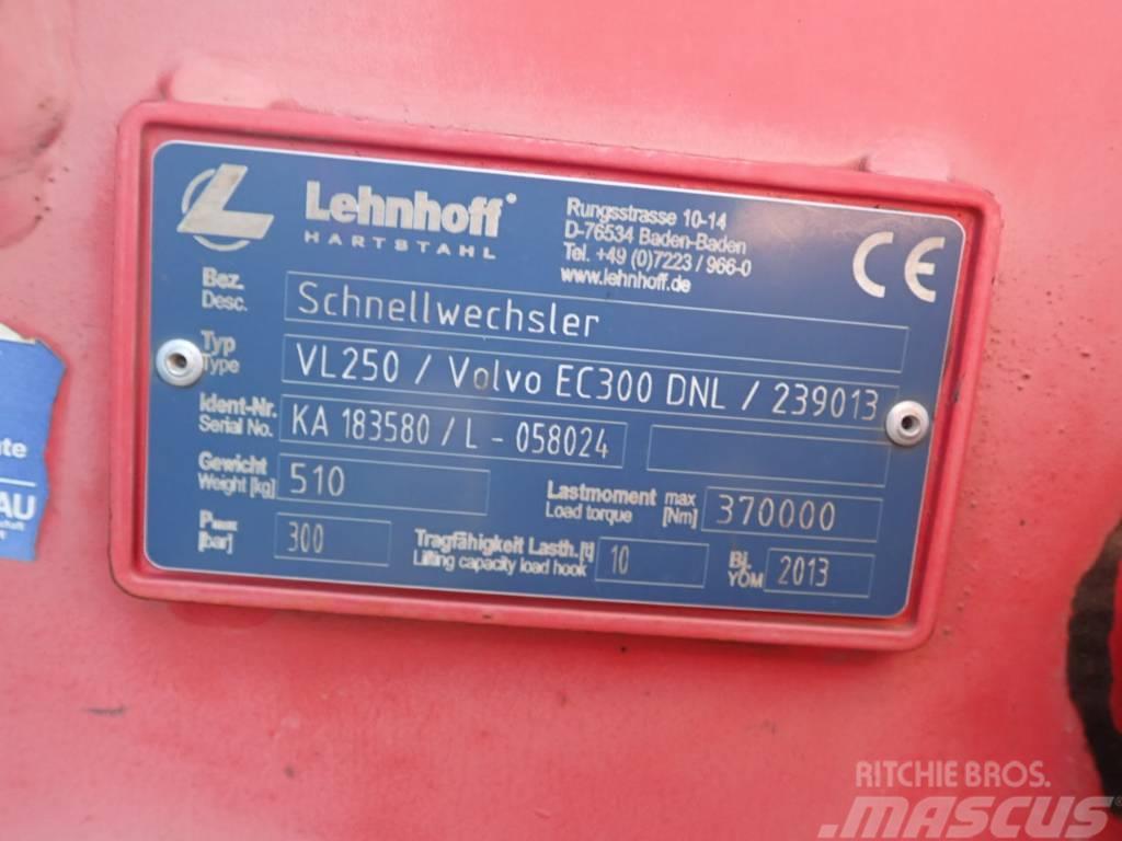 Lehnhoff VL250 Quick connectors