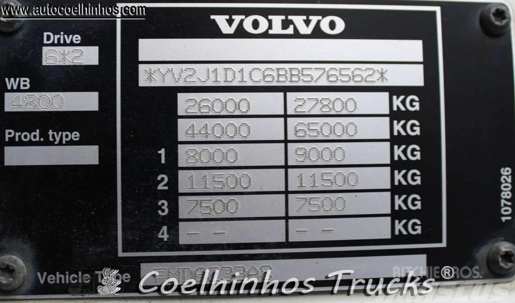 Volvo FMX 330 + Hiab 144 XS Flatbed kamyonlar