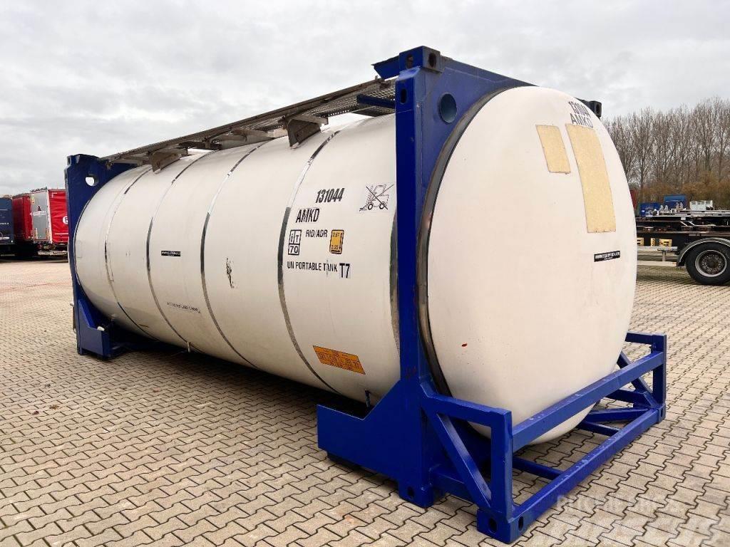  UBH, Universal Bulk Handling 31.142L, steam heatin Tank konteynerler