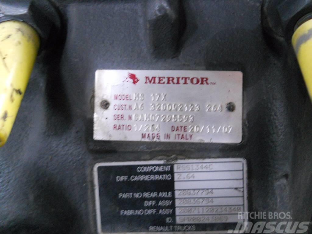 Meritor / Renault RSS1344C / RSS 1344 C / MS17X / MS 17 X Akslar