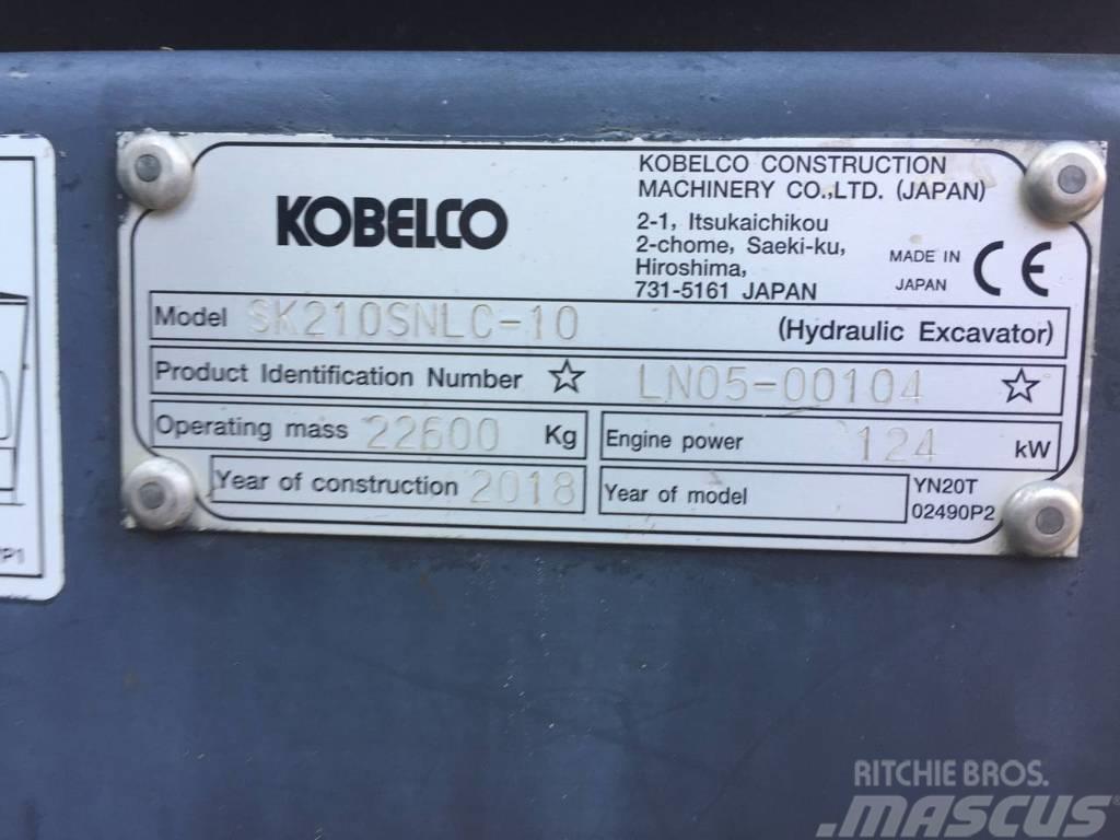 Kobelco SK210SNLC-10 Paletli ekskavatörler