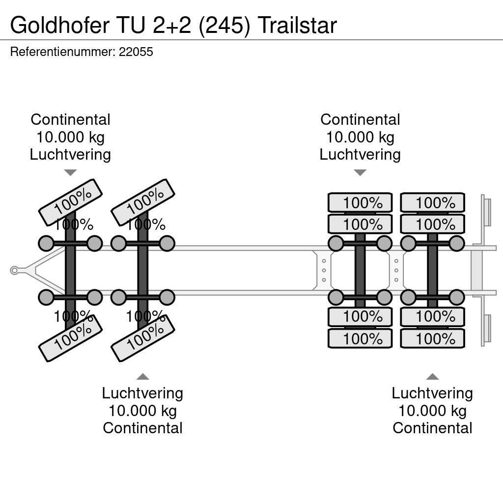 Goldhofer TU 2+2 (245) Trailstar Alçak yükleyici