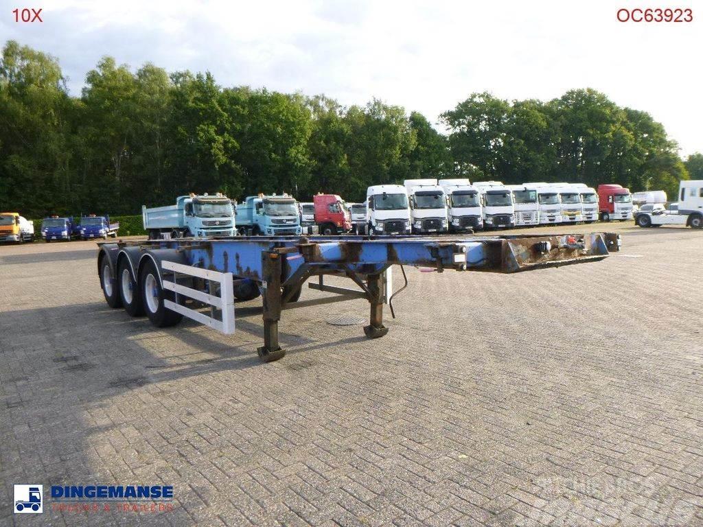 SDC 3-axle container trailer 20-30 ft + ADR Konteyner yari çekiciler