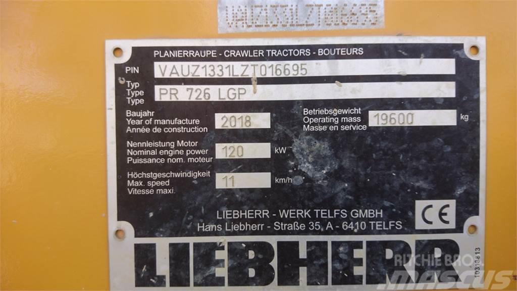 Liebherr PR726LGP Paletli dozerler