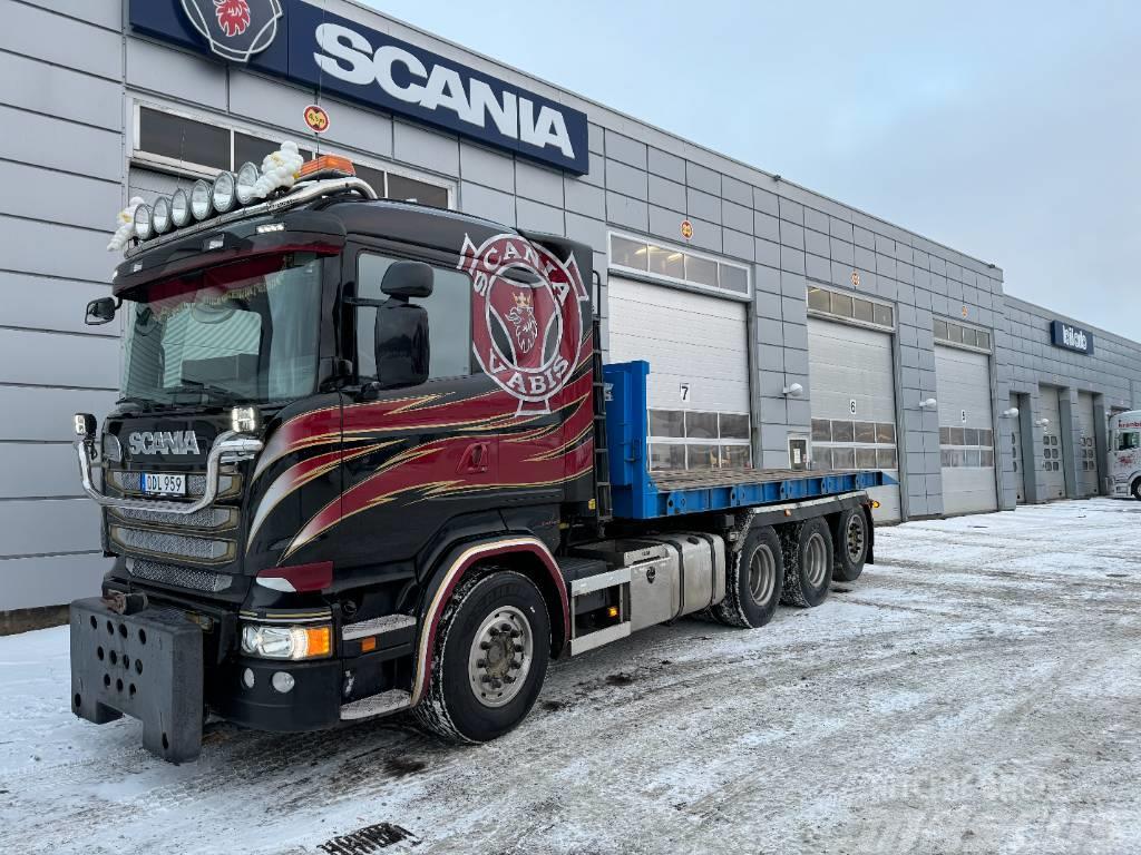 Scania Scania R580lb8x4*4 full plog Vinçli kamyonlar