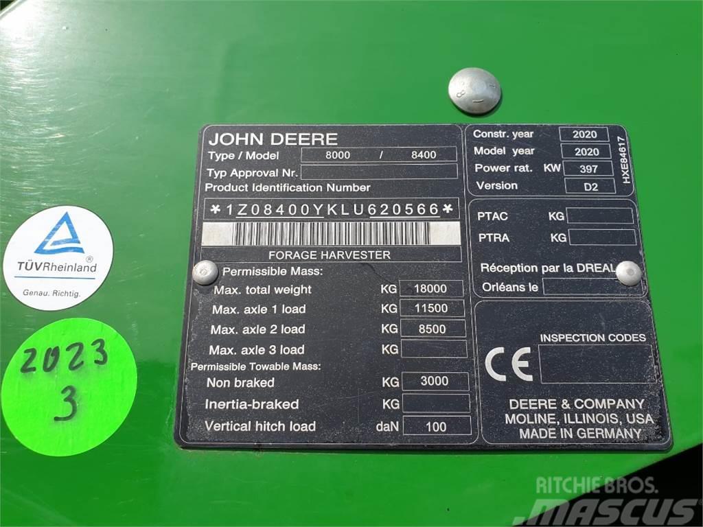 John Deere 8400 Silaj makinasi
