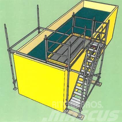  Container-Einrüstung Absetzbecken 1-Feld / 3-Feld  Iskele ekipmanlari